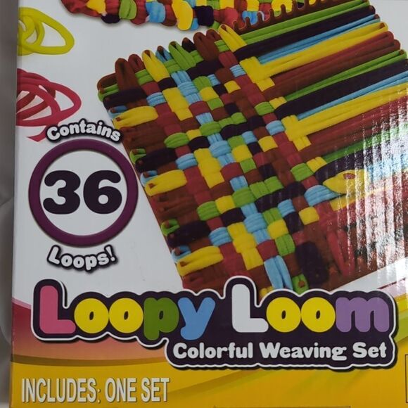 Creative Kids Loopy Loom Colorful Weaving Set, NEW - Picture 2 of 6